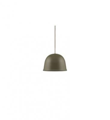NORMANN  Copenhagen Plafonnier, Acier Textile, vert, H: 19 x &Oslash;: 28 cm