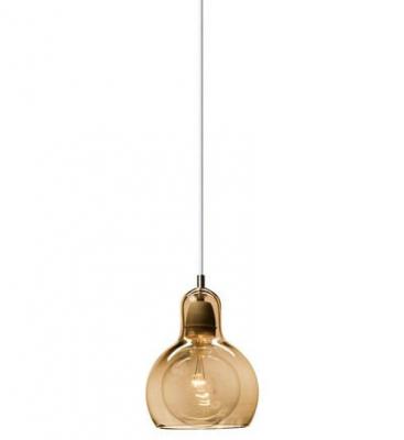 &TRADITION Mega Bulb SR2 Suspension Or avec C&acirc;ble Blanc -