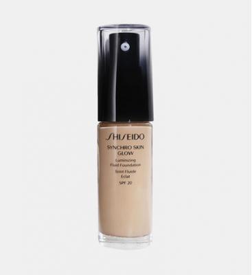 SHISEIDO SYNCHRO SKIN GLOW luminizing fluid foundation #R3
