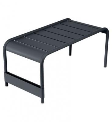 FERMOB  Table d'appoint LUXEMBOURG grand mod&egrave;le - 47 anthracite mat