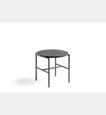 HAY - Rebar Table d'appoint &Oslash; 45 x H 40,5 cm, marbre / noir