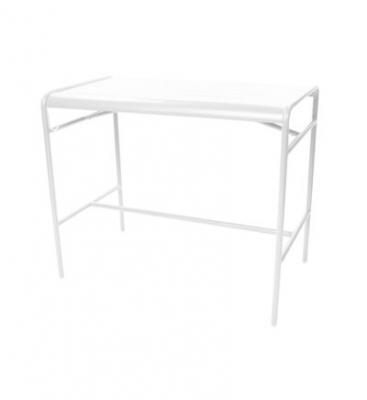Fermob Table de bar LUXEMBOURG haute - 01 blanc coton