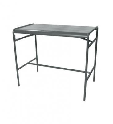 Fermob Table de bar LUXEMBOURG haute - 26 gris orage