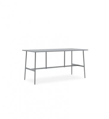 Normann Copenhagen Table de Bar Union - gris - grand/profond