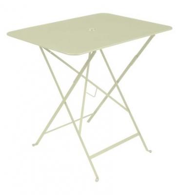 FERMOB  Table BISTRO rectangulaire - 77 x 57 cm - 65 vert tilleul
