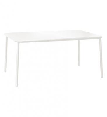 Emu Table en aluminium Yard - blanc - M