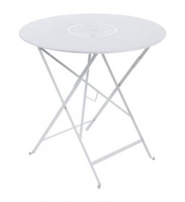FERMOB  Table FLOREAL - &Oslash; 77 cm - 01 blanc coton