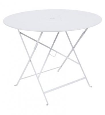 FERMOB  Table FLOREAL - &Oslash; 96 cm - 01 blanc coton