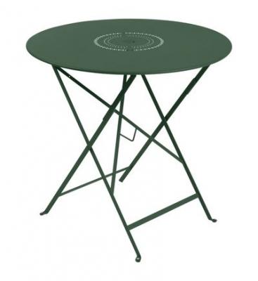 FERMOB  Table FLOREAL - &Oslash; 77 cm - 02 vert c&egrave;dre