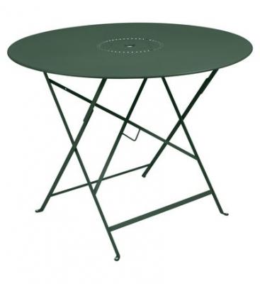 FERMOB  Table FLOREAL - &Oslash; 96 cm - 02 vert c&egrave;dre