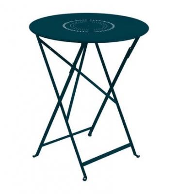 FERMOB  Table FLOREAL - &Oslash; 60 cm - 21 bleu acapulco