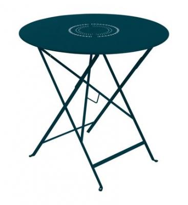 FERMOB  Table FLOREAL - &Oslash; 77 cm - 21 bleu acapulco