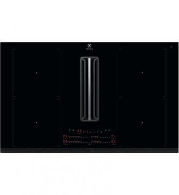 ELECTROLUX Table induction aspirante  KCC84450 Noir 