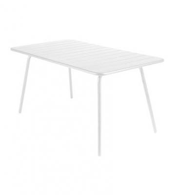 FERMOB  Table LUXEMBOURG - 01 blanc coton - 207 x 100 cm