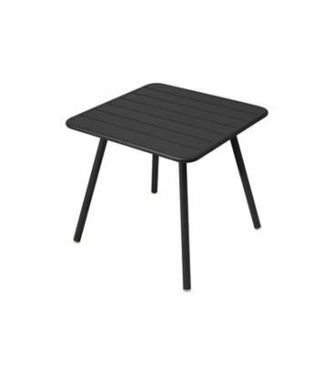 FERMOB  Table LUXEMBOURG - 42 r&eacute;glisse - 80 x 80 cm