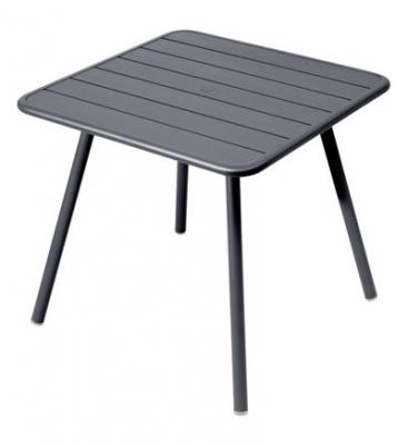 FERMOB  Table LUXEMBOURG - 47 anthracite mat - 80 x 80 cm