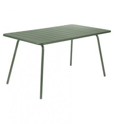 FERMOB  Table LUXEMBOURG - 82 cactus mat - 143 x 80 cm
