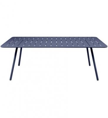 FERMOB  Table LUXEMBOURG - 92 bleu abysse - 207 x 100 cm