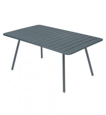 FERMOB  - Luxembourg Table, rectangulaire, 165 x 100 cm, anthracite