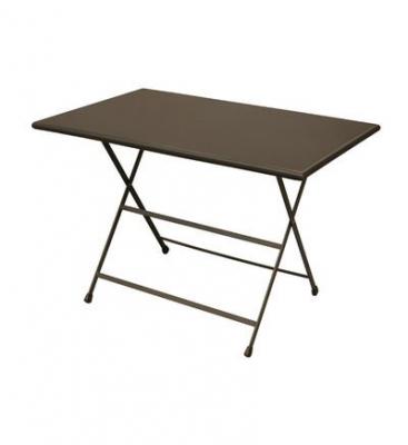 Emu Table pliante Arc en Ciel - marron fonc&eacute;