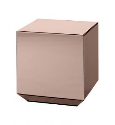 Table d'appoint en verre rose Speculum - AYTM