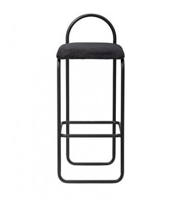 AYTM Chaise de bar Angui anthracite 92 cm - 