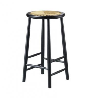 FDB M&oslash;bler Tabouret de bar J165B - noir - 65 cm