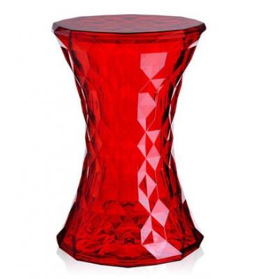 Kartell Stone, Tabouret, Rouge
