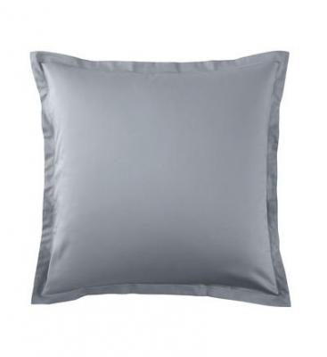 ANNE DE SOLENE Taie d'oreiller Eclat 65x65cm argent satin coton 120F