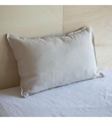 GABRIELLE PARIS Taie d'oreiller en lin lav&eacute; Dune 50 x 75 cm, 