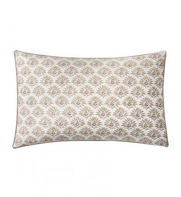 ESSIX Taie d'oreiller imprim&eacute;e Rose en percale de coton PALAIS DES VENTS