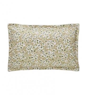 ALEXANDRE TURPAULT Taie d'oreiller imprim&eacute;e en satin de coton bio, Blossom