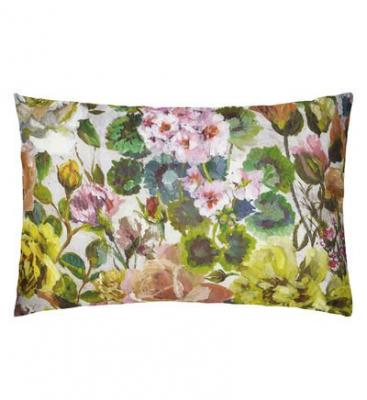 DESIGNERS GUILD Taie d'oreiller en satin de coton Grandiflora 50x75 cm