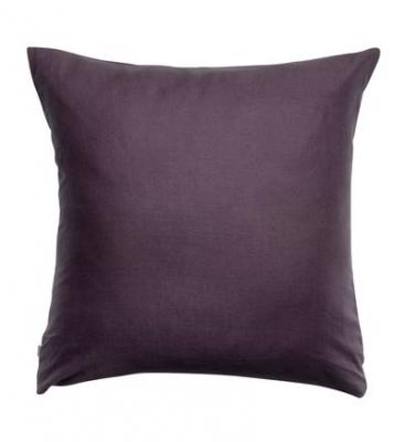 VIVARAISE Taie d'Oreiller Stonewashed Zeff Raisin 50 X 75