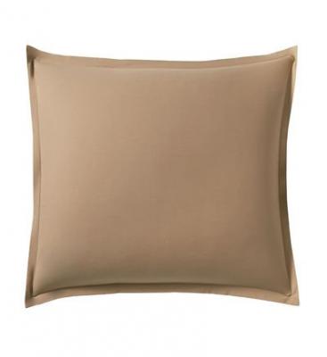 ESSIX Taie d'oreiller en percale de coton Royal line Dune 65x65cm - Petit Volant 2 cm 