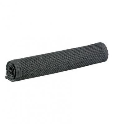 VIVARAISE Tapis de bain uni en coton carbone 54 x 64