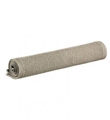 Tapis de bain uni en coton lin 54 x 110