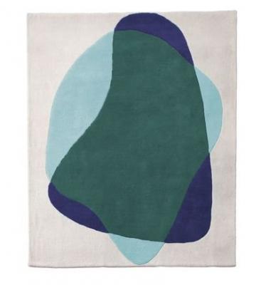HARTO Hart&ocirc; - Tapis Serge, bleu/vert