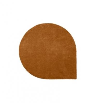 AYTM Tapis en laine moutarde 130 x 160 cm Stilla - 