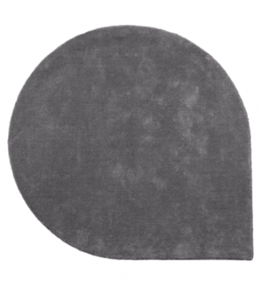 AYTM Tapis en laine gris 130 x 160 cm Stilla - 