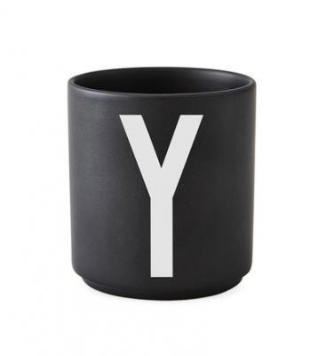 DESIGN LETTERS  Tasse en porcelaine Personal  - noir - Y
