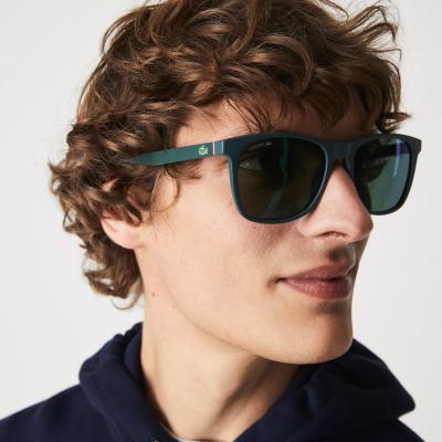 LACOSTE Lunettes de soleil  L860se col. 315 Hommes G&eacute;om&eacute;trique Vert