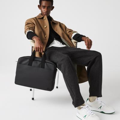 LACOSTE  Sac Ordinateur Classic Homme, Noir, Taille unique