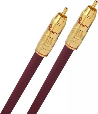 OEHLBACH  20543 NF 214 C&acirc;ble Subwoofer 3m Bordeaux