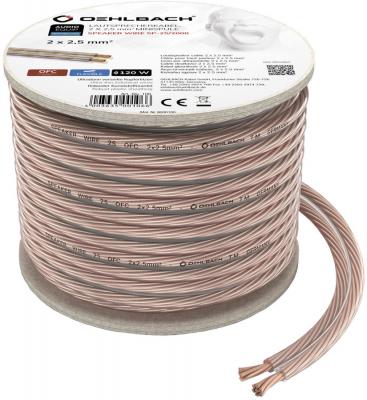 OEHLBACH Speaker Wire SP-25 Transparent (20m)