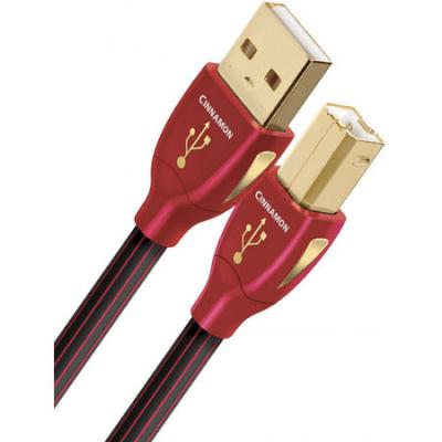 AUDIOQUEST C&acirc;ble USB  Cinnamon USB A > B (3 m)