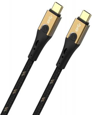 OEHLBACH USB 3.2 Gen1 (USB 3.0) USB-C m&acirc;le 3.00 m noir/or