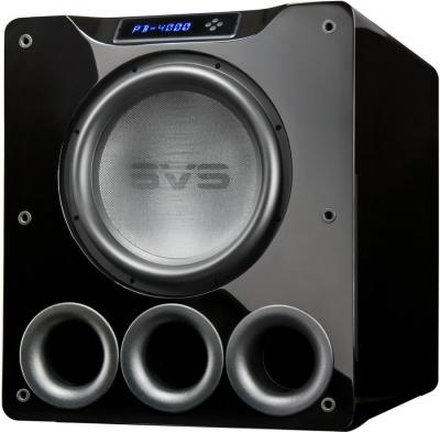 SVS  PB-4000 Noir laqu&eacute; - Caisson de Basses