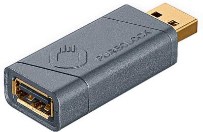 OEHLBACH  6075&nbsp;Pure Clock Cl&eacute; USB Anti-scintillements Anthracite