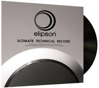 ELIPSON Disque Vinyle de R&eacute;glage  Ultimate Technical Record - Accessoires pour vinyle